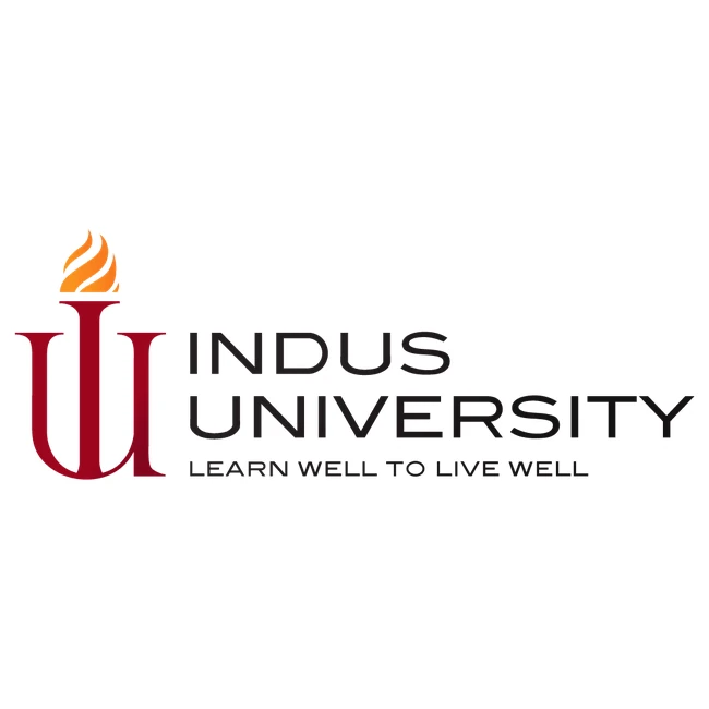 Indus University logo